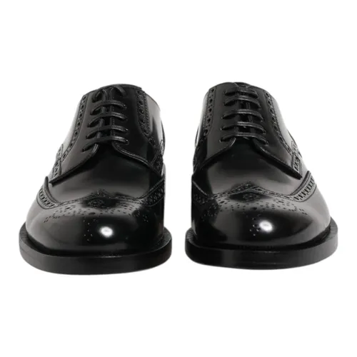 Formal Derby Wingtip Shoes - Dolce & Gabbana - Modalova