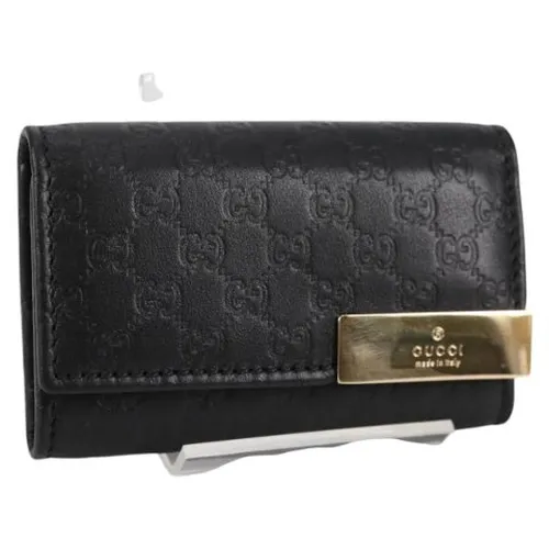 Pre-owned Leather Key-holder - Gucci Vintage - Modalova
