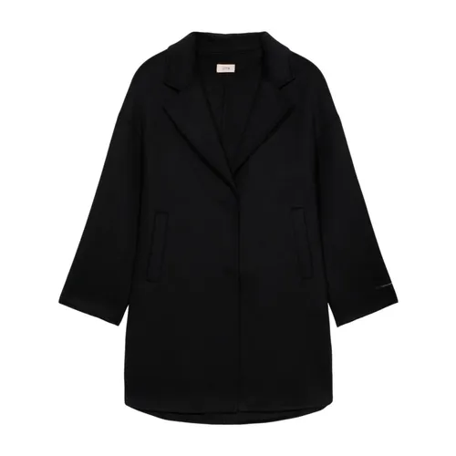 Wool Blend Coat - Oltre - Modalova