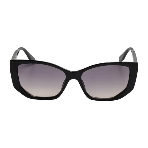 Gafas de sol rectangulares ojo de gato de acetato - Karl Lagerfeld - Modalova