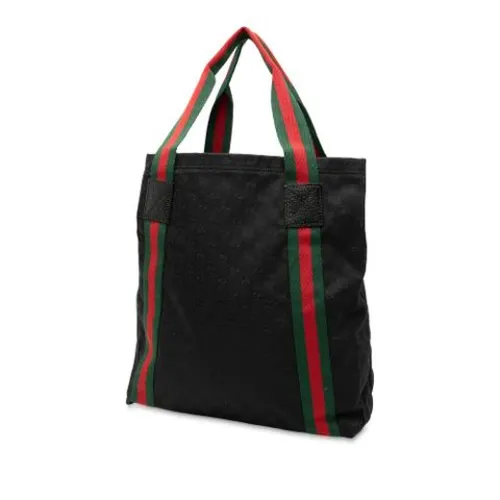 Pre-owned Canvas Tote - Gucci Vintage - Modalova