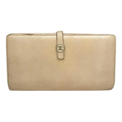 Pre-owned Leather Wallet - Chanel Vintage - Modalova