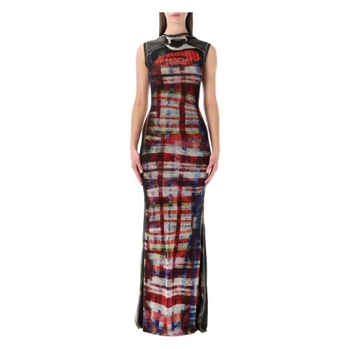 Mesh Long Dress - Ottolinger - Modalova
