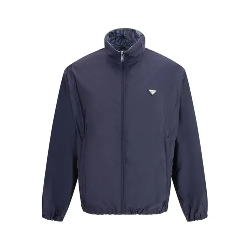 Polyamide Shell Jacket - Prada - Modalova