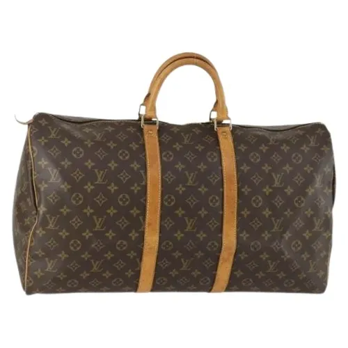 Pre-owned Canvas Weekend Bag - Louis Vuitton Vintage - Modalova