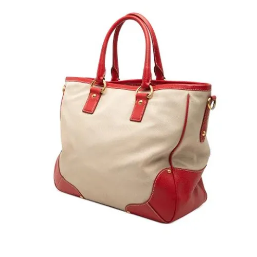 Pre-owned Canvas Tote Bag - Prada Vintage - Modalova