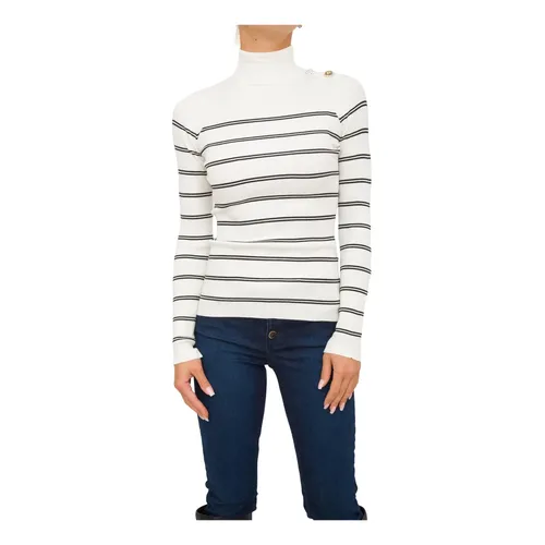 Striped Turtleneck - Liu Jo - Modalova