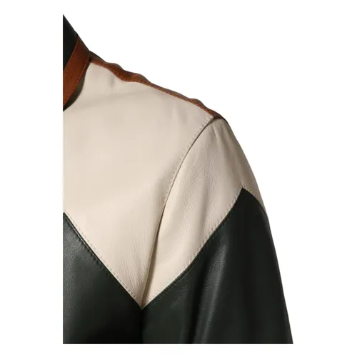 Full Zip Biker Jacket - Dolce & Gabbana - Modalova
