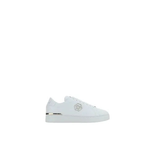 Leather Low Top Sneakers - Philipp Plein - Modalova