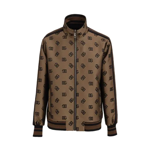 Polyester Jacket - Dolce & Gabbana - Modalova