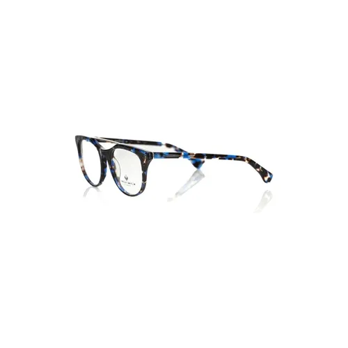 Timeless Wayfarer Eyeglasses in Blue Havana - Frankie Morello - Modalova