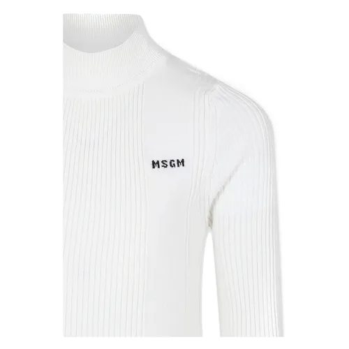 Turtle Neck Sweater - Msgm - Modalova