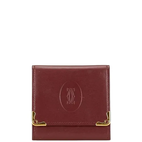Pre-owned Leather wallets - Cartier Vintage - Modalova