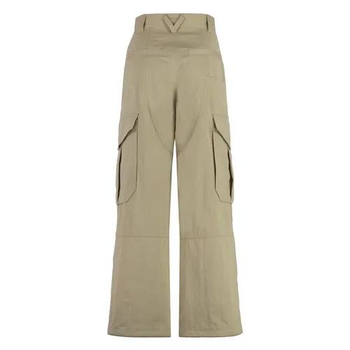 Cotton Cargo Trousers - Bottega Veneta - Modalova