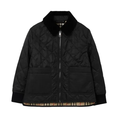 Diamond-Quilted Jacket - Burberry - Modalova