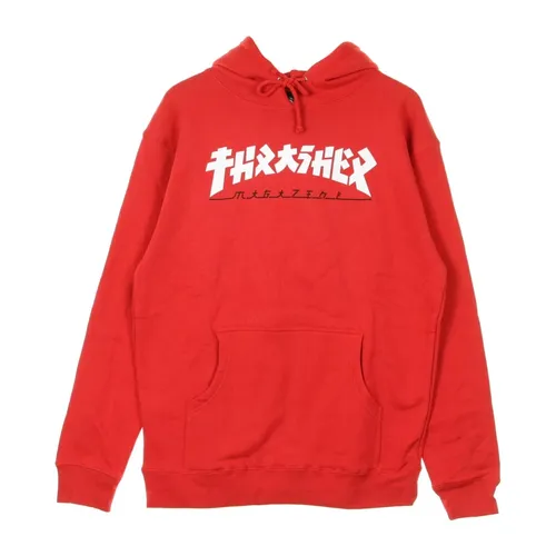 Godzilla Red/White Hoodie - Thrasher - Modalova
