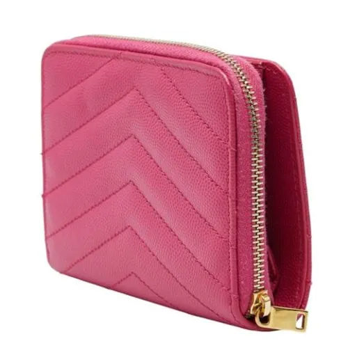 Pre-owned Leather Wallet - Saint Laurent Vintage - Modalova