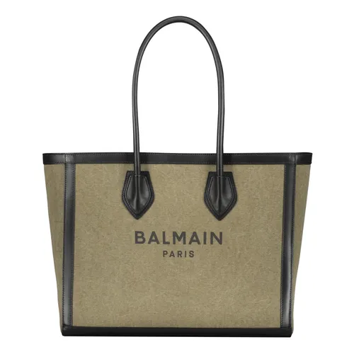Tote Bag with Logo - Balmain - Modalova