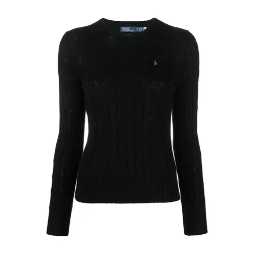 Schwarzer bestickter Pullover - Polo Ralph Lauren - Modalova