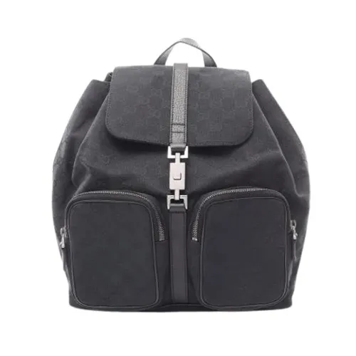 Pre-owned Vintage Canvas Backpack - Gucci Vintage - Modalova