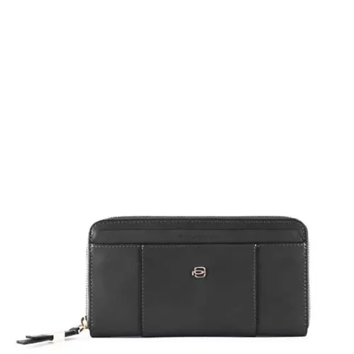 Circle Zip Around Wallet - Piquadro - Modalova