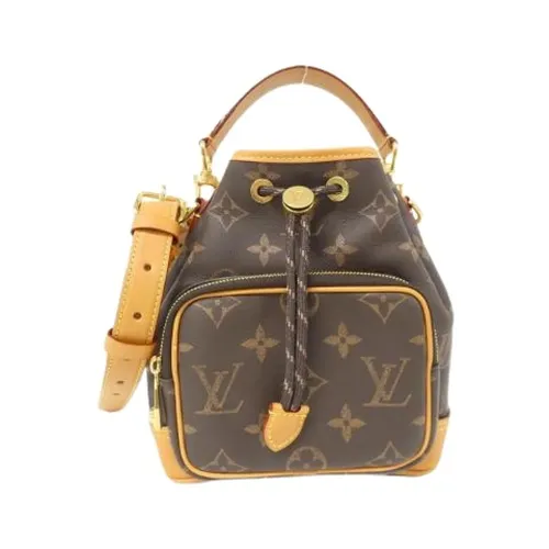 Pre-owned Leather Bucket Bag - Louis Vuitton Vintage - Modalova