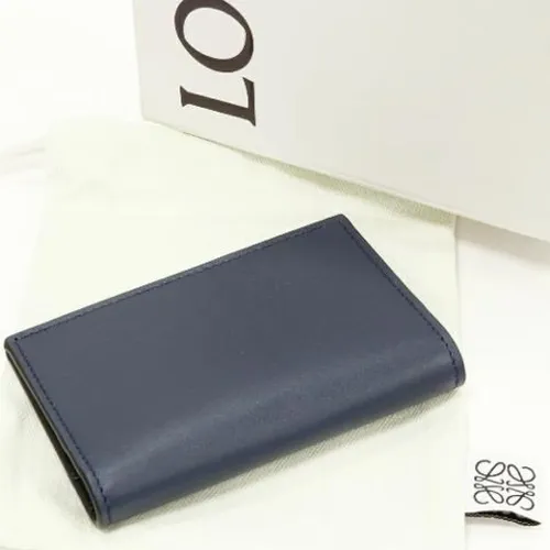 Pre-owned Bifold Smooth Leather Card Holder - Loewe Pre-owned - Modalova