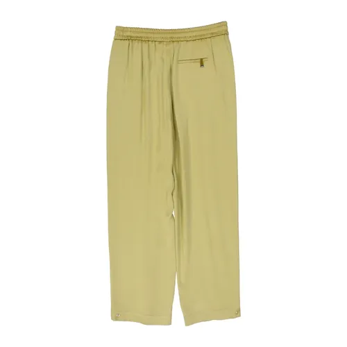 Satin Wide Pants - Herno - Modalova
