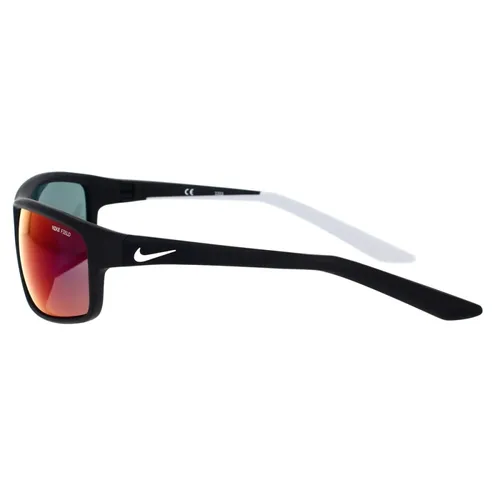 Rectangular Sunglasses Red Mirrored Lenses - Nike - Modalova