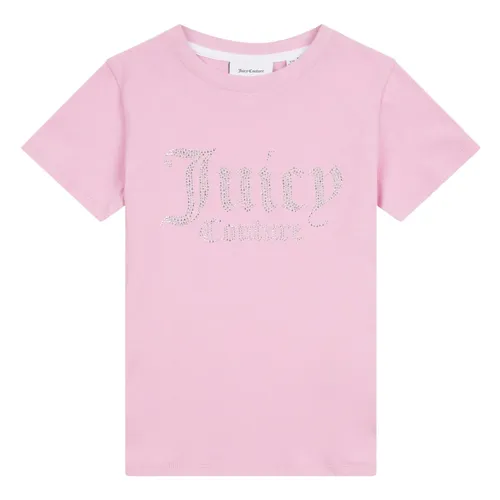 Diamante Logo Fitted T-Shirt - Juicy Couture - Modalova