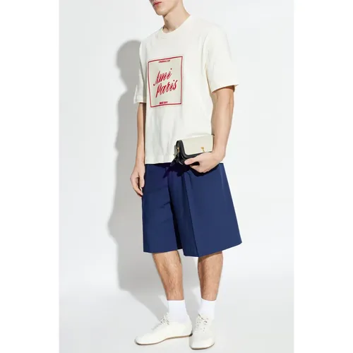 Printed T-shirt - Ami Paris - Modalova