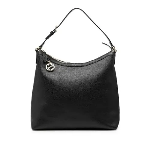 Pre-owned Leather Tote - Gucci Vintage - Modalova