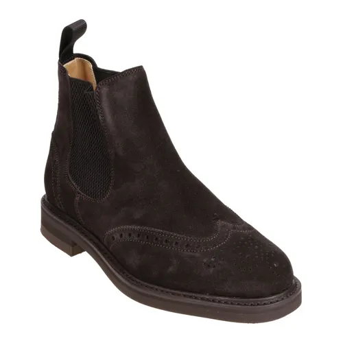 Suede Ankle Boots - Berwick - Modalova