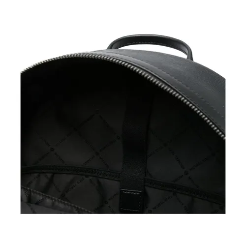Black Zip-Top Backpack with Front Pocket - Michael Kors - Modalova