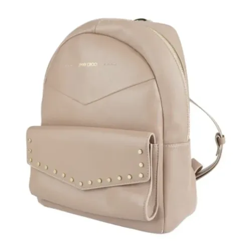 Pre-owned Leather backpacks - Jimmy Choo Pre-owned - Modalova