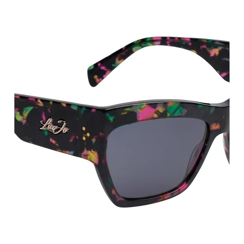 Rectangular Acetate Sunglasses with UV Protection - Liu Jo - Modalova
