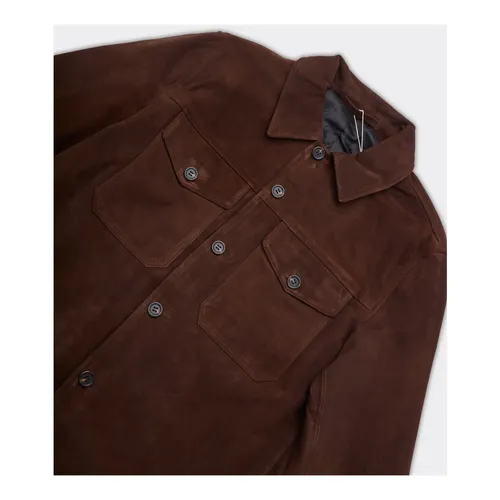 Thom Suede Overshirt - Selected Homme - Modalova