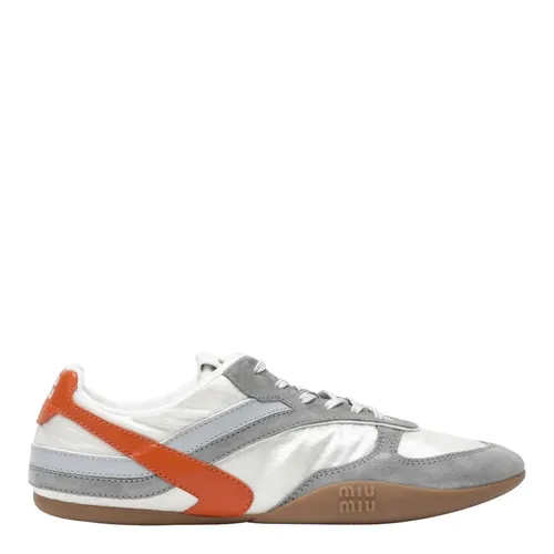 Allacciate Low Top Sneaker - Miu Miu - Modalova