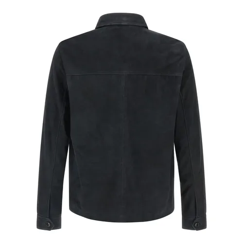 Suede Overshirt - Pal Zileri - Modalova