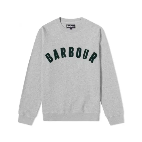 Vintage Logo Crew Sweatshirt - Barbour - Modalova