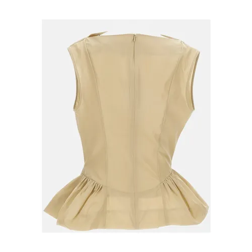 Draped Fitted Top - Simone Rocha - Modalova