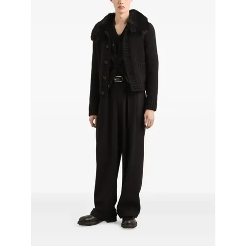 Wool Trousers - Dolce & Gabbana - Modalova