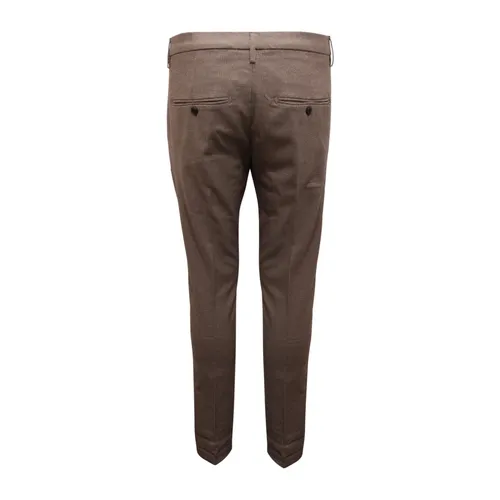 Wool Blend Trousers - Dondup - Modalova
