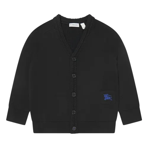 Wool Knit Cardigan - Burberry - Modalova
