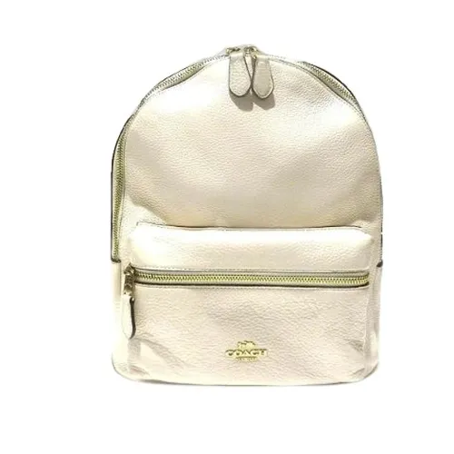 Pre-owned Leather Backpack - Coach Pre-owned - Modalova