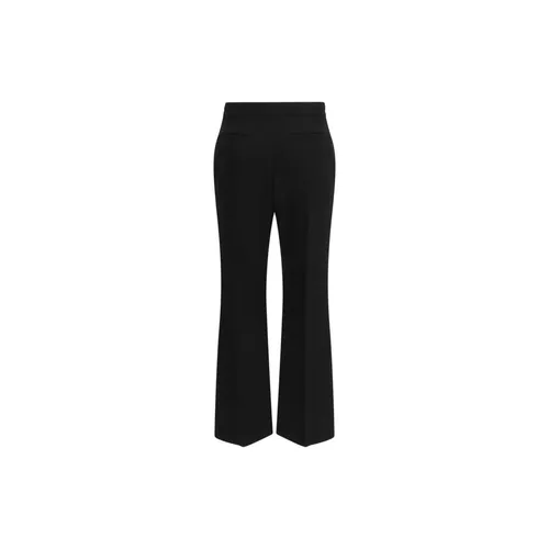 Fleece Wool Flared Pants - Valentino - Modalova