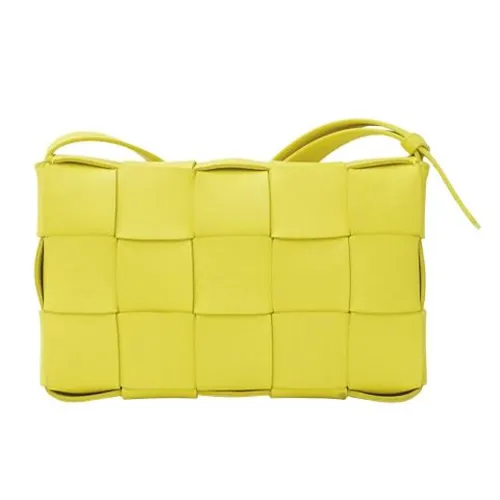 Pre-owned Leather Shoulder Bag - Bottega Veneta Vintage - Modalova