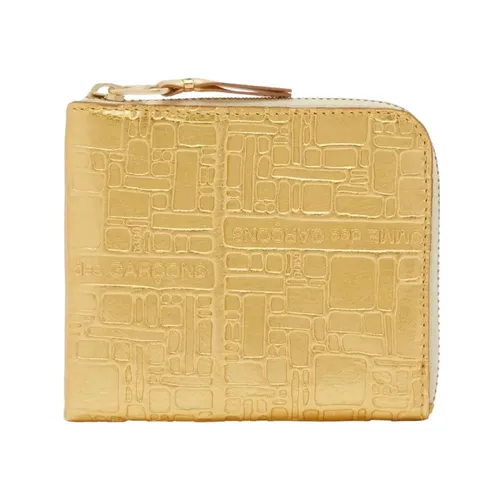Embossed Logotype Zip Wallet - Comme des Garçons - Modalova