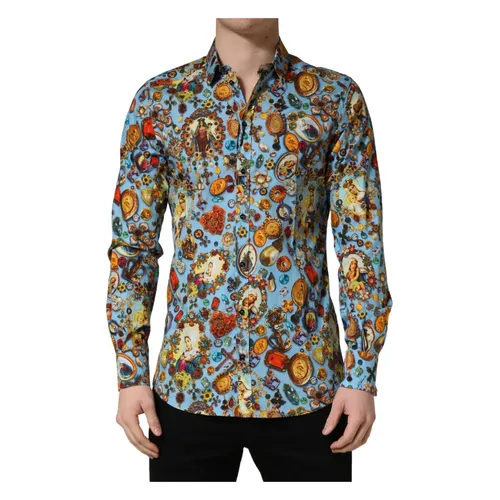 Gold Shirt - Dolce & Gabbana - Modalova