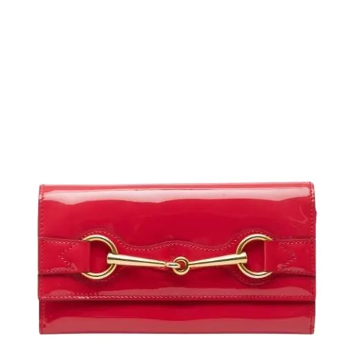 Pre-owned Leather Wallet - Gucci Vintage - Modalova